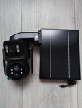 Outdoor‑Kamera mit zwei Objektiven, WI‑FI und Solarbatterie